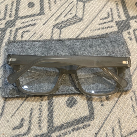 Look Optic Cosmo Taupe/Gray +1.50 Progressive Reader Glasses scratch resistant - Picture 6 of 7